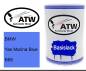 Preview: BMW, Yas Marina Blue, B68: 500ml Lackdose, von ATW Autoteile West.